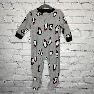 Carter’s Fleece Penguin Footie Pajamas